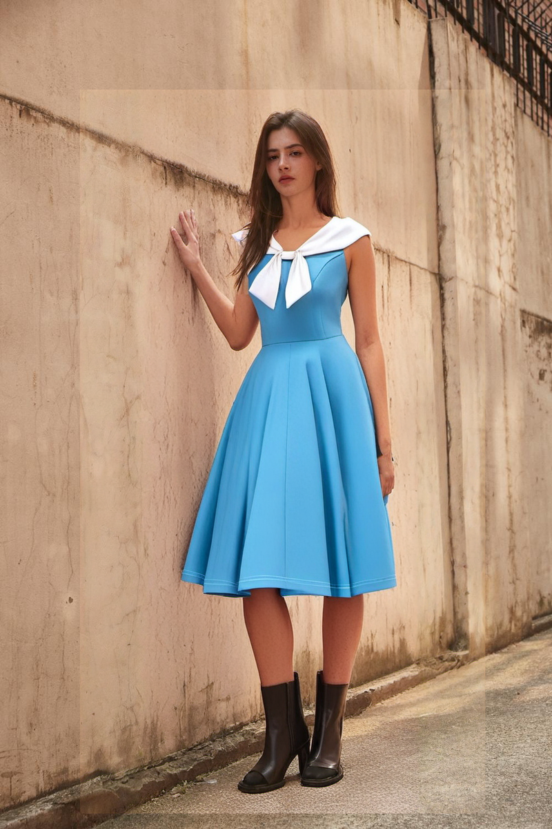 送料無料 いくらから L'or Cape collar Dress スーツ・フォーマル・ドレス